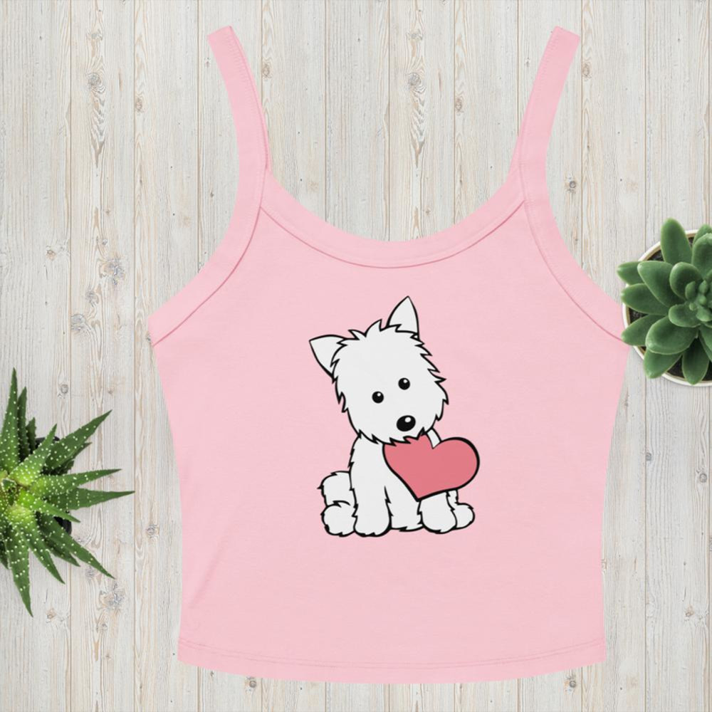 Womens Microrib Tank Top 2