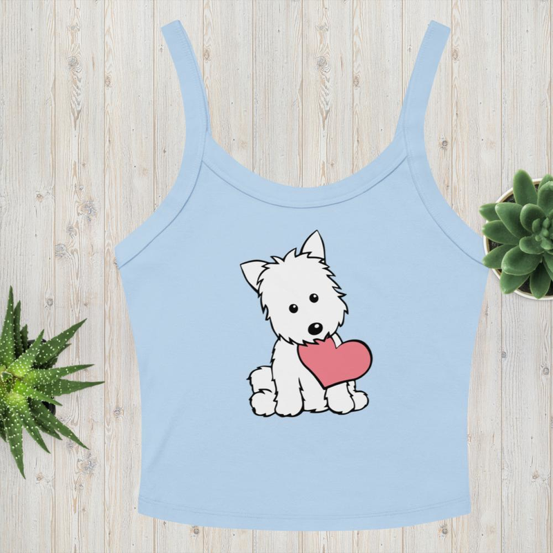 Womens Microrib Tank Top 0