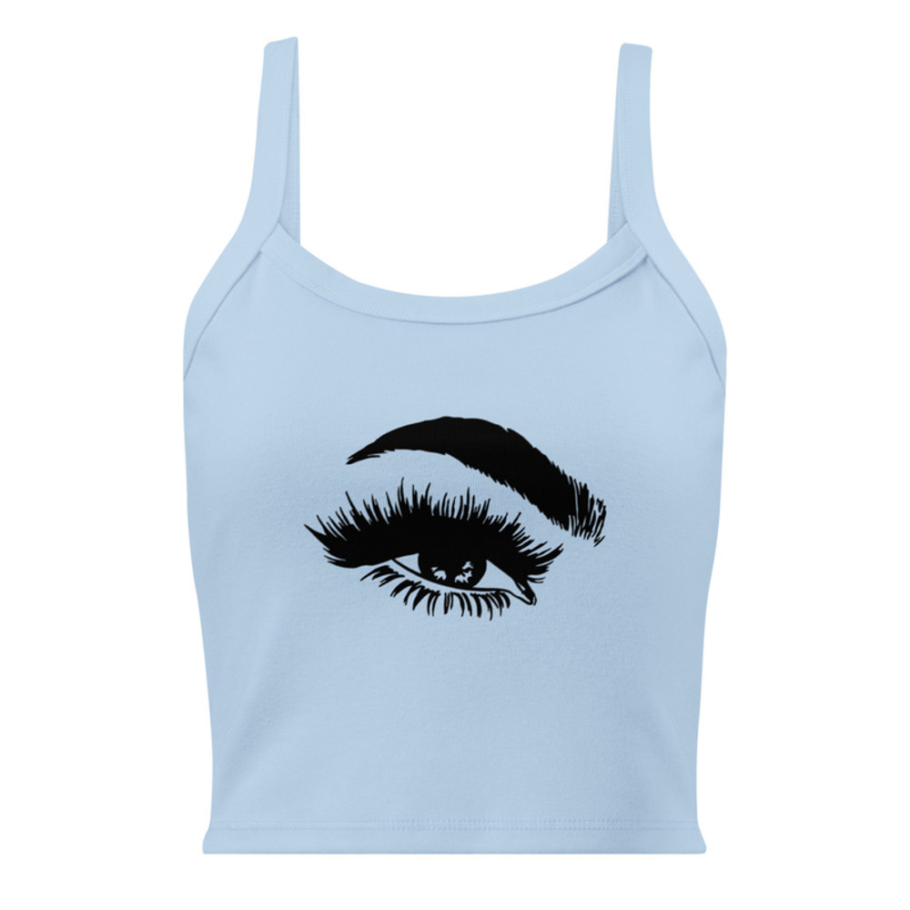 Womens Microrib Tank Top 1