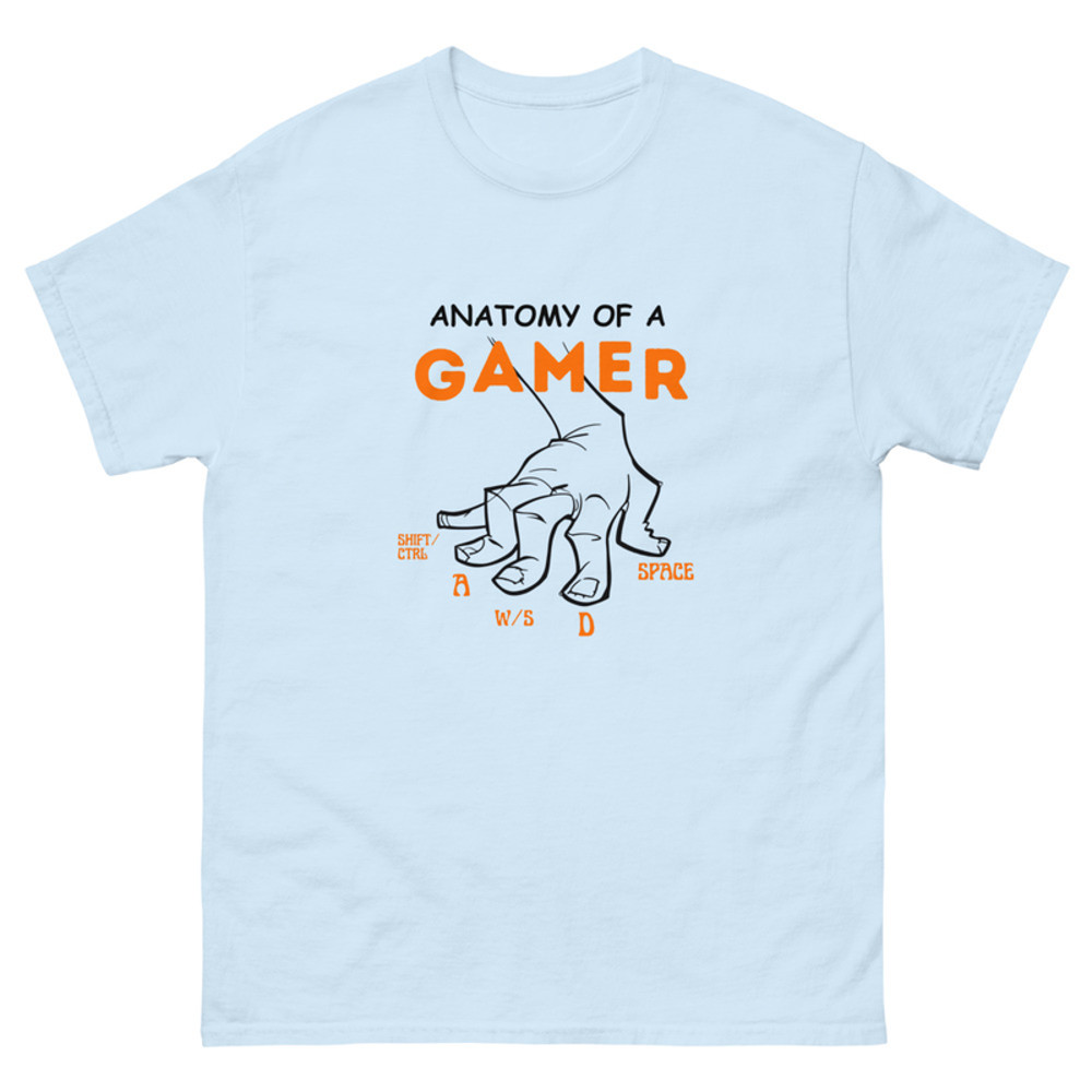 Anatomy of a Gamer Hand Unisex classic tee