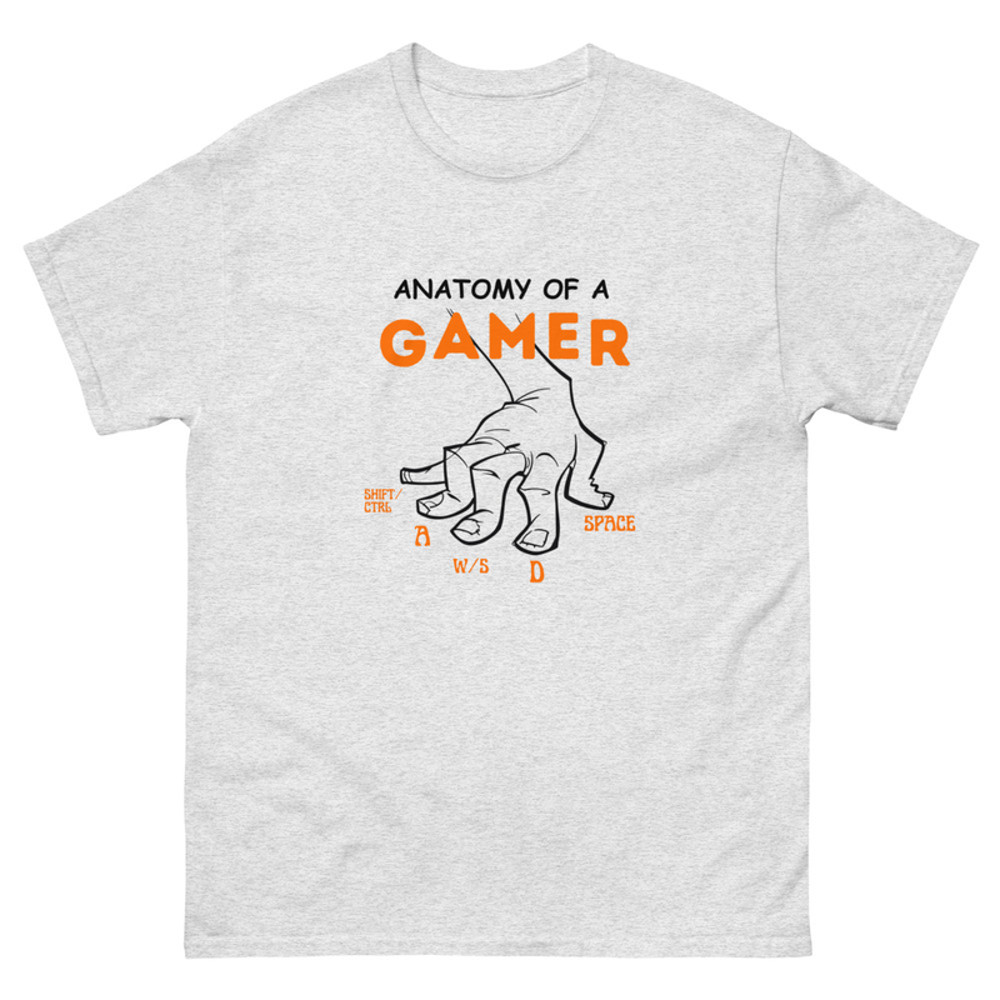 Anatomy of a Gamer Hand Unisex classic tee