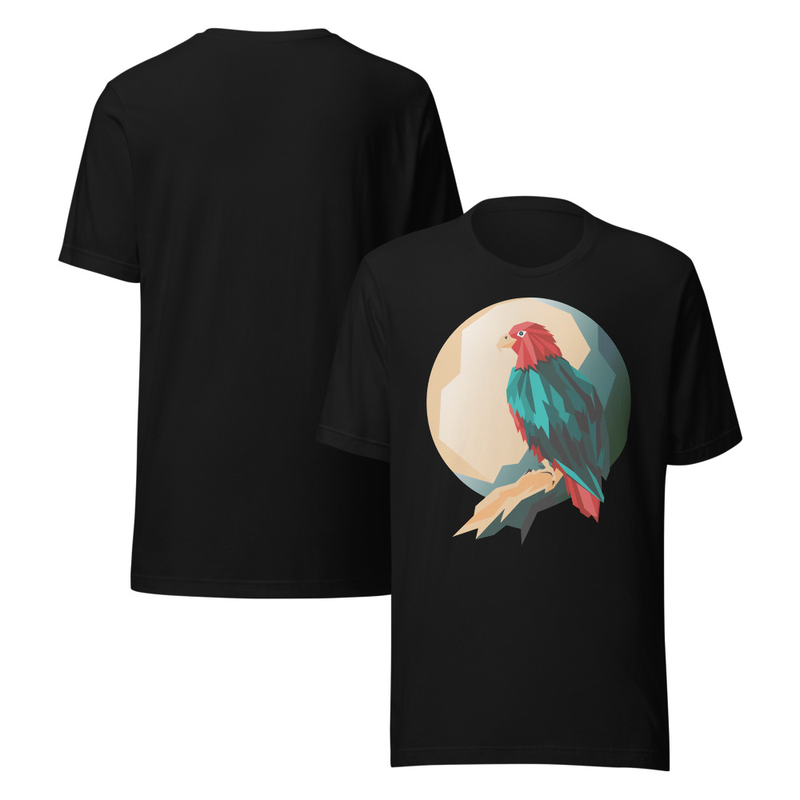 Vintage Eagle Art Unisex Premium Tshirt 1