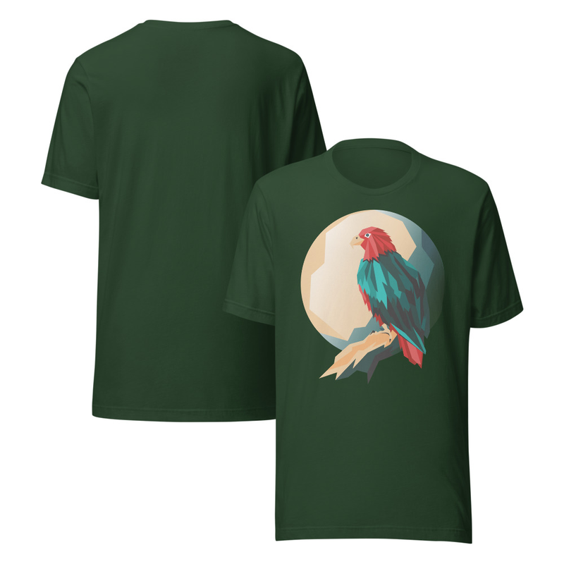 Vintage Eagle Art Unisex Premium Tshirt 5