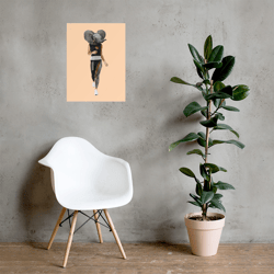 Elephant Surreal Poster