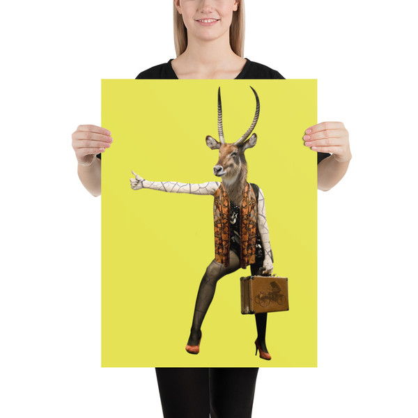 Gazelle Ride Poster