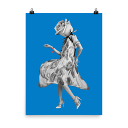 rose dance poster print