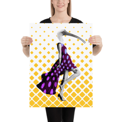 Bird Dress Poster