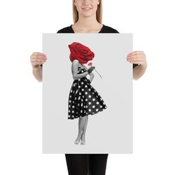 rose lady poster