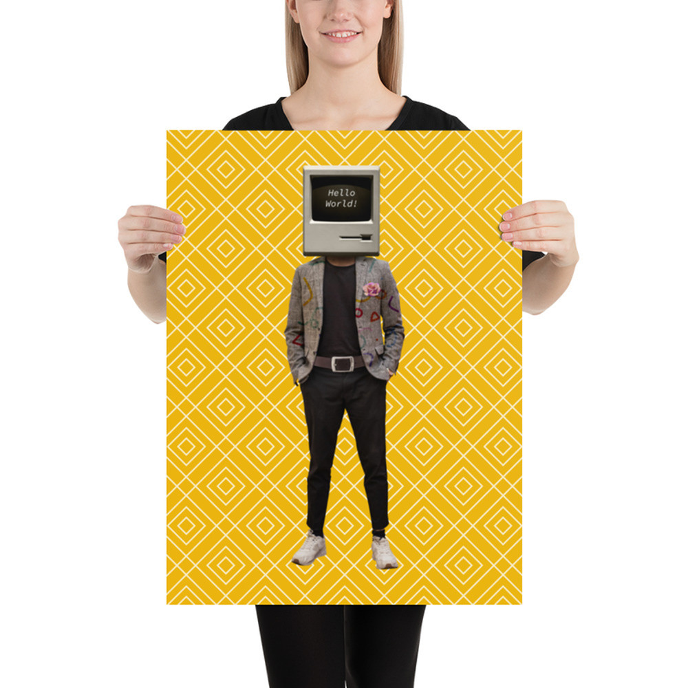 Macintosh Head Poster