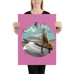 Travel Collage Poster