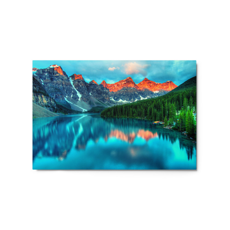 Lake Landscape Metal Print