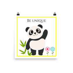 nursery wall art poster