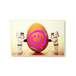 star wars lego metal wall art prints, 20 x 30 inch