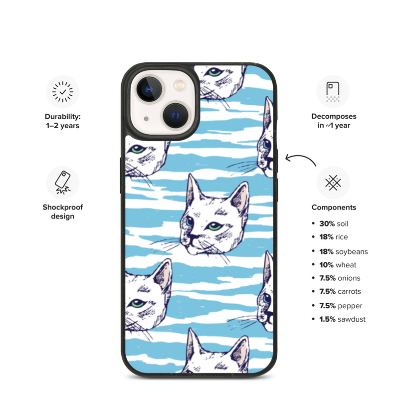 Cat iPhone Case - Kittens iPhone Cover For iPhone 13 12 11 XR 8 7 SE