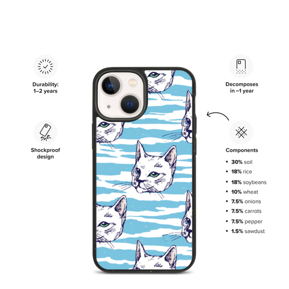 Cat iPhone Case - Kittens iPhone Cover For iPhone 13 12 11 XR 8 7 SE