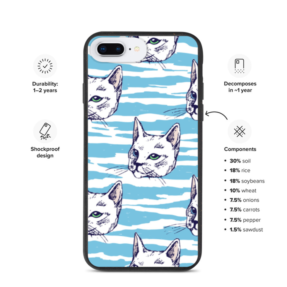 Cat iPhone Case - Kittens iPhone Cover For iPhone 13 12 11 XR 8 7 SE