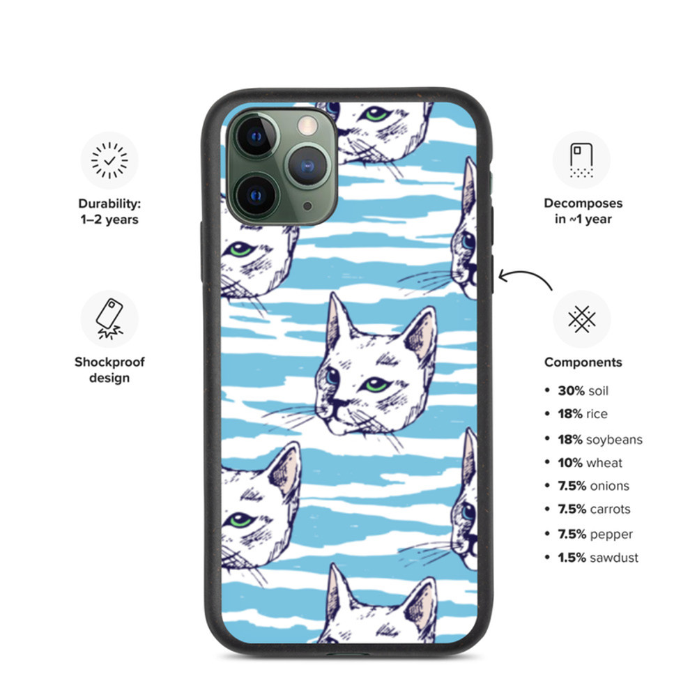 Cat iPhone Case - Kittens iPhone Cover For iPhone 13 12 11 XR 8 7 SE
