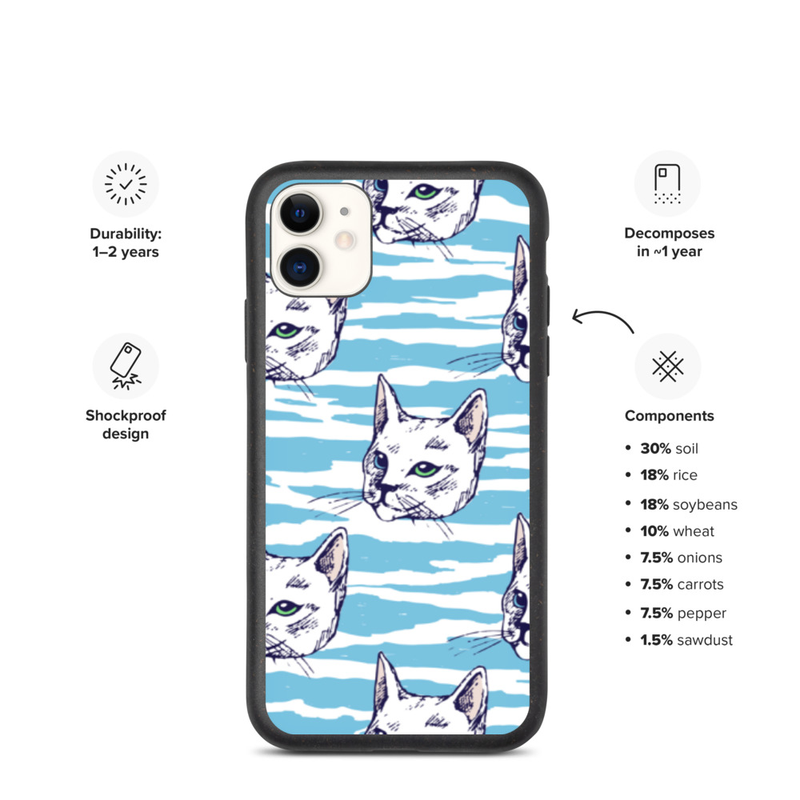 Cat iPhone Case - Kittens iPhone Cover For iPhone 13 12 11 XR 8 7 SE
