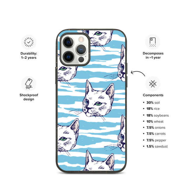 Cat iPhone Case - Kittens iPhone Cover For iPhone 13 12 11 XR 8 7 SE