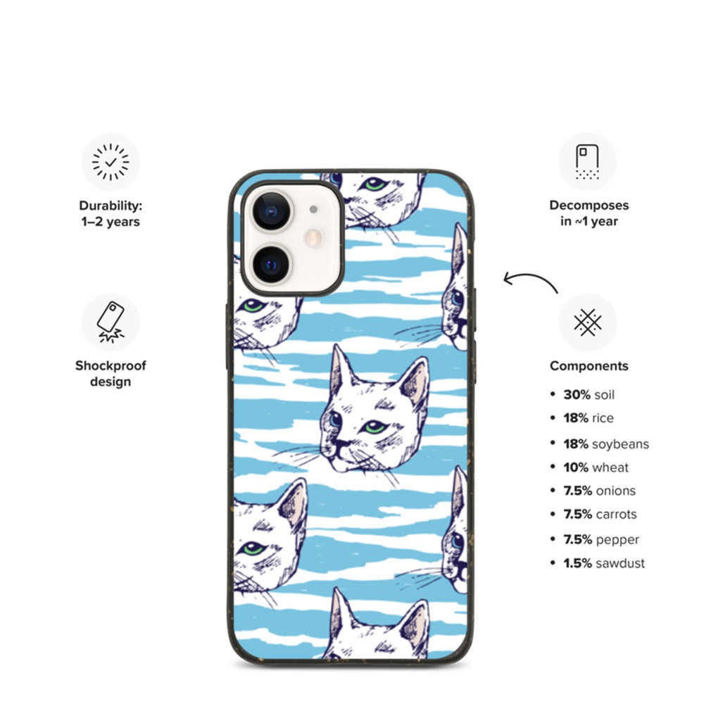 Cat iPhone Case - Kittens iPhone Cover For iPhone 13 12 11 XR 8 7 SE