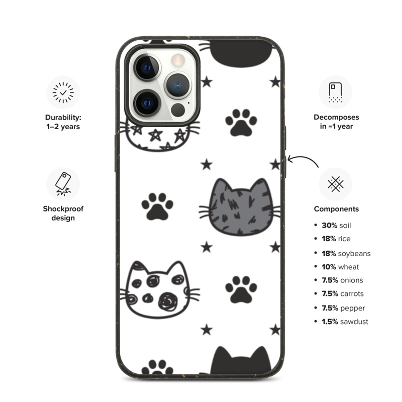 Kittens iPhone Case - Cat iPhone Cover For iPhone 13 12 11 XR 8 7 SE