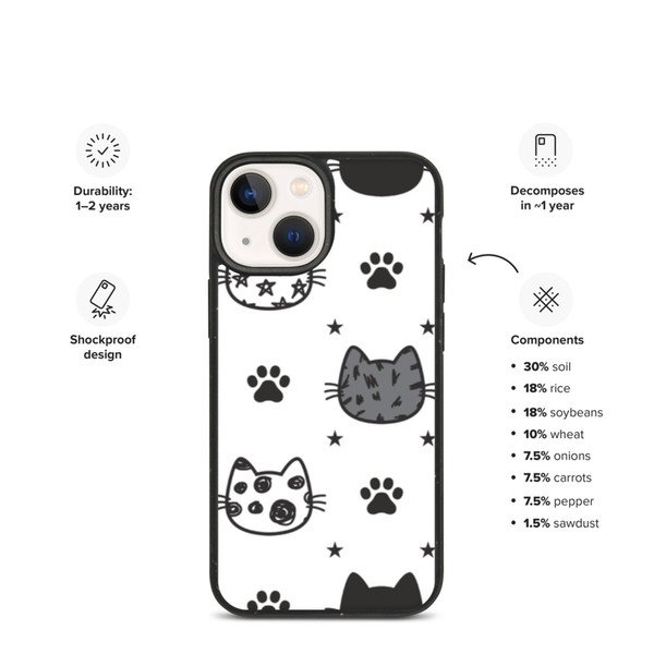 Kittens iPhone Case - Cat iPhone Cover For iPhone 13 12 11 XR 8 7 SE