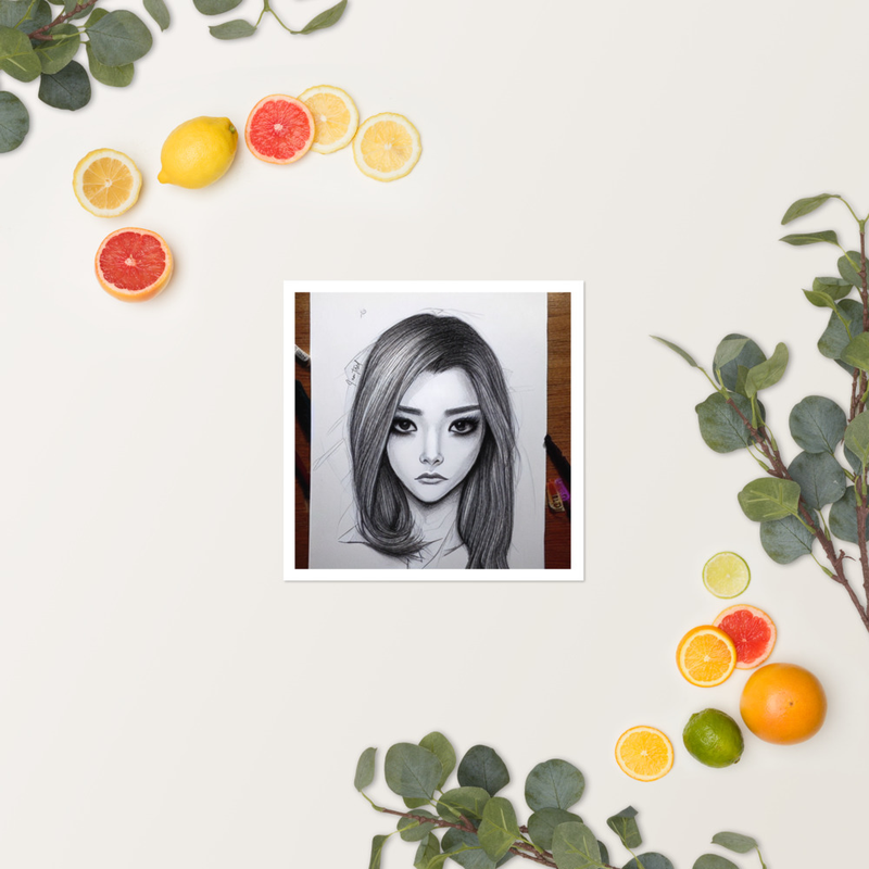 AI Artwork Poster - I am tired