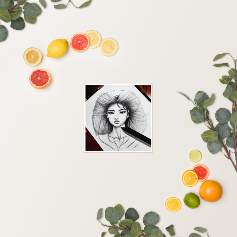 AI Artwork Poster - I am peace