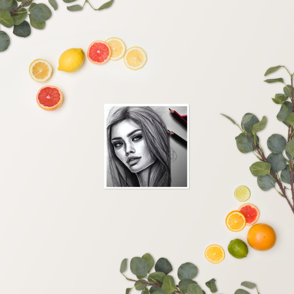 AI Artwork Poster - I am honest