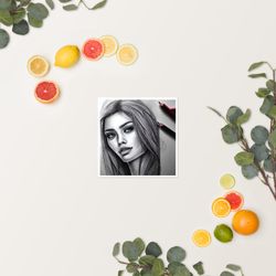 ai artwork poster - i am honest