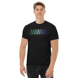 GAY FLAG IN THE FORM OF A TRIANGLE Men's classic tee