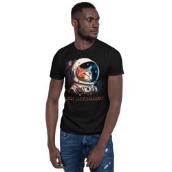Cat Astronaut T-Shirt Unisex