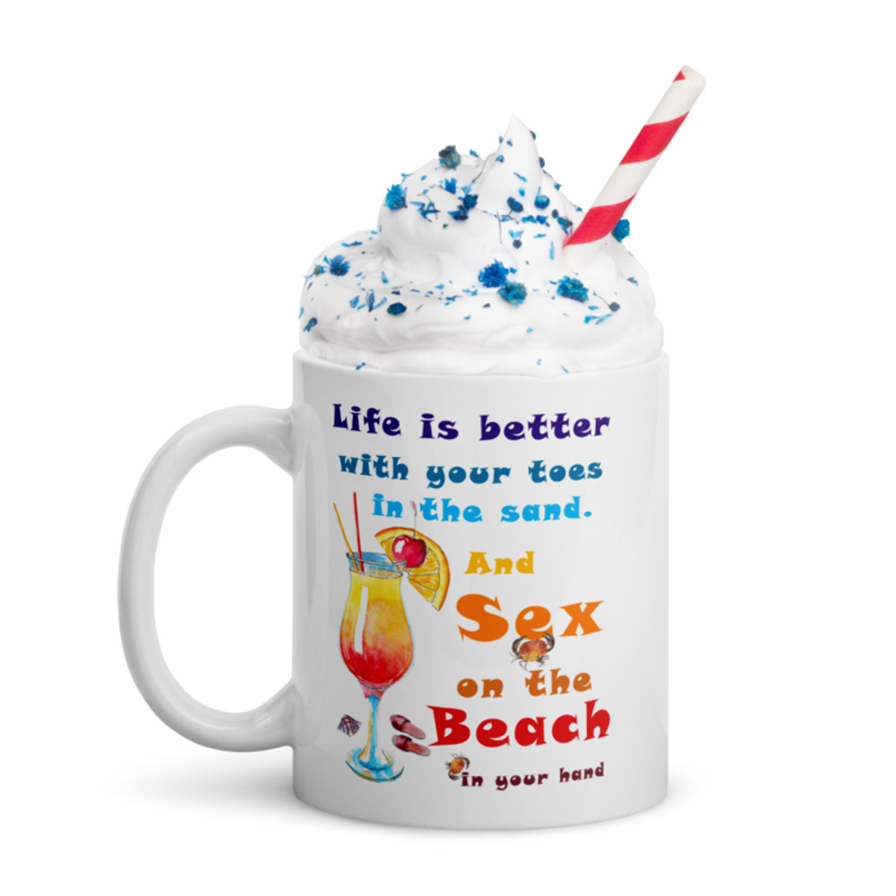 Sex On The Beach Funny Coffee Mug