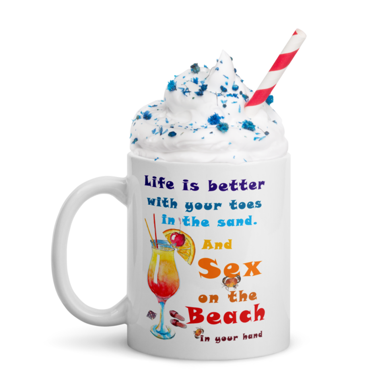 Sex On The Beach Funny Coffee Mug