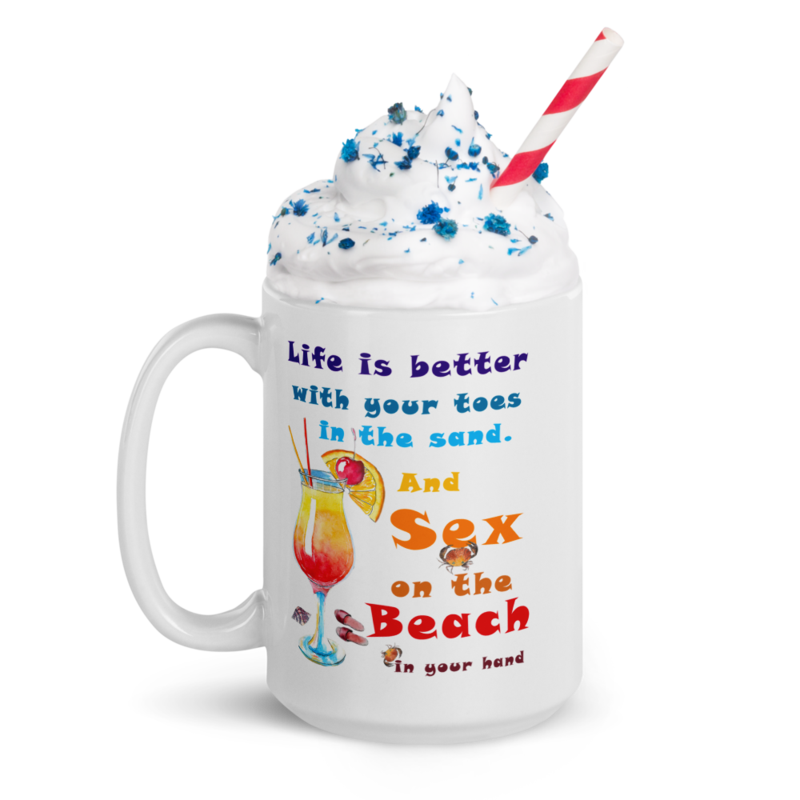 Sex On The Beach Funny Coffee Mug