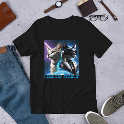 Luna and Charlie Unisex t-shirt