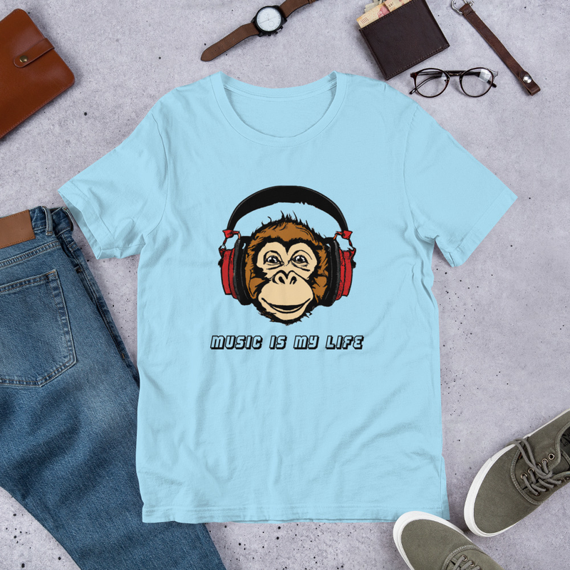 Music is My Life Unisex t-shirt