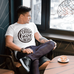 Coffee Is My Love Language Men's premium cotton t-shirt