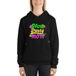 Glow Party Mom Unisex hoodie