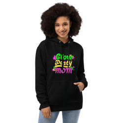 Glow Party Mom Premium eco hoodie