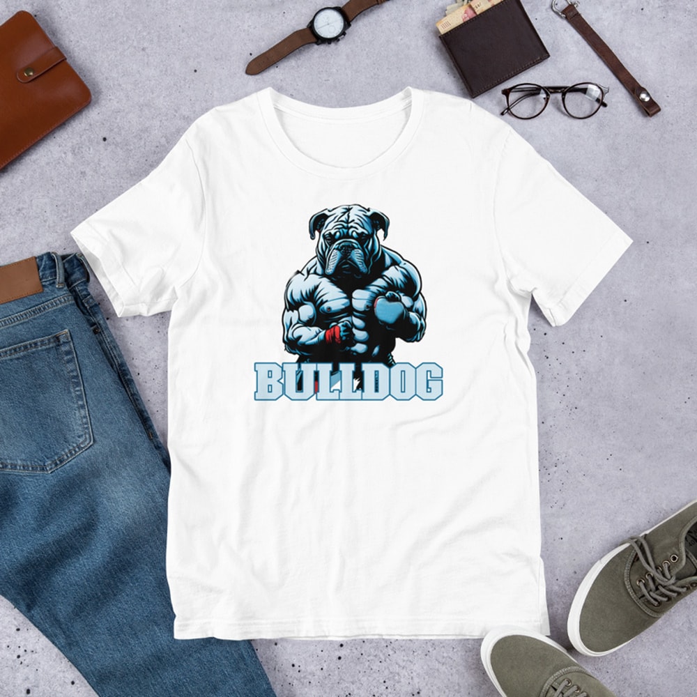 Bulldog Boxing Champion Unisex t-shirt