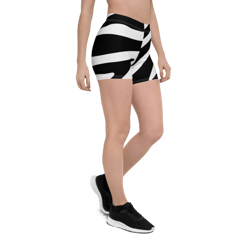 Zebra Skin Seamless Pattern Shorts