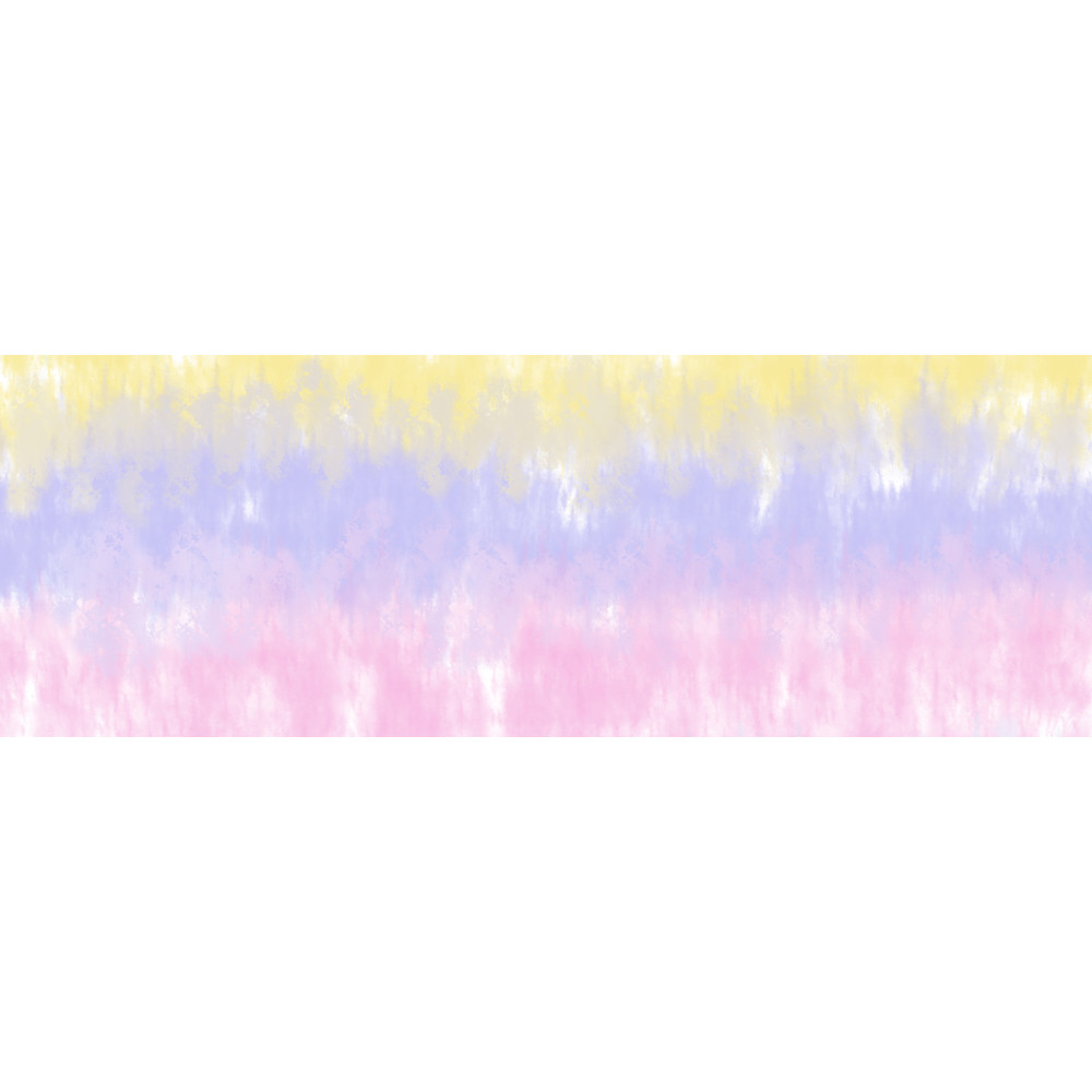 Multicolor Rainbow Striped Pattern Yoga Shorts