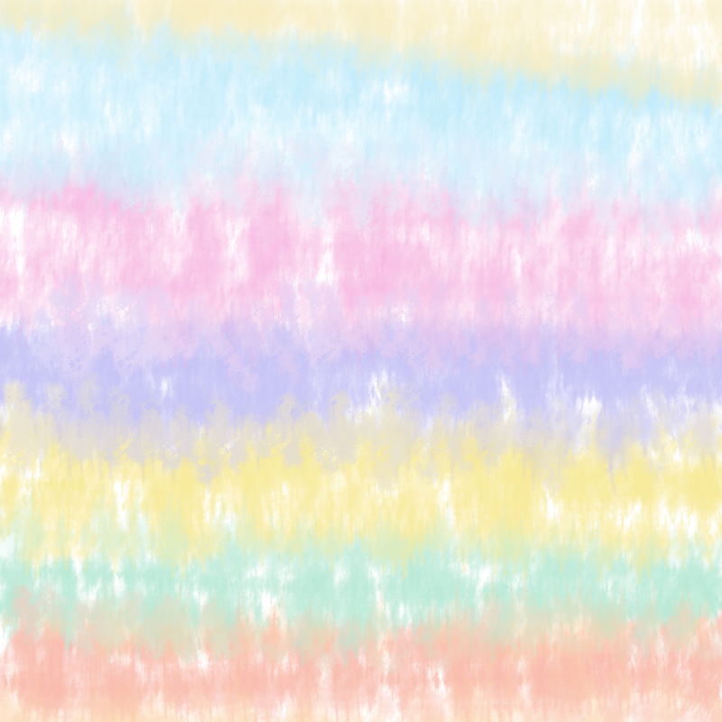 Multicolor Rainbow Striped Pattern Basic Pillow