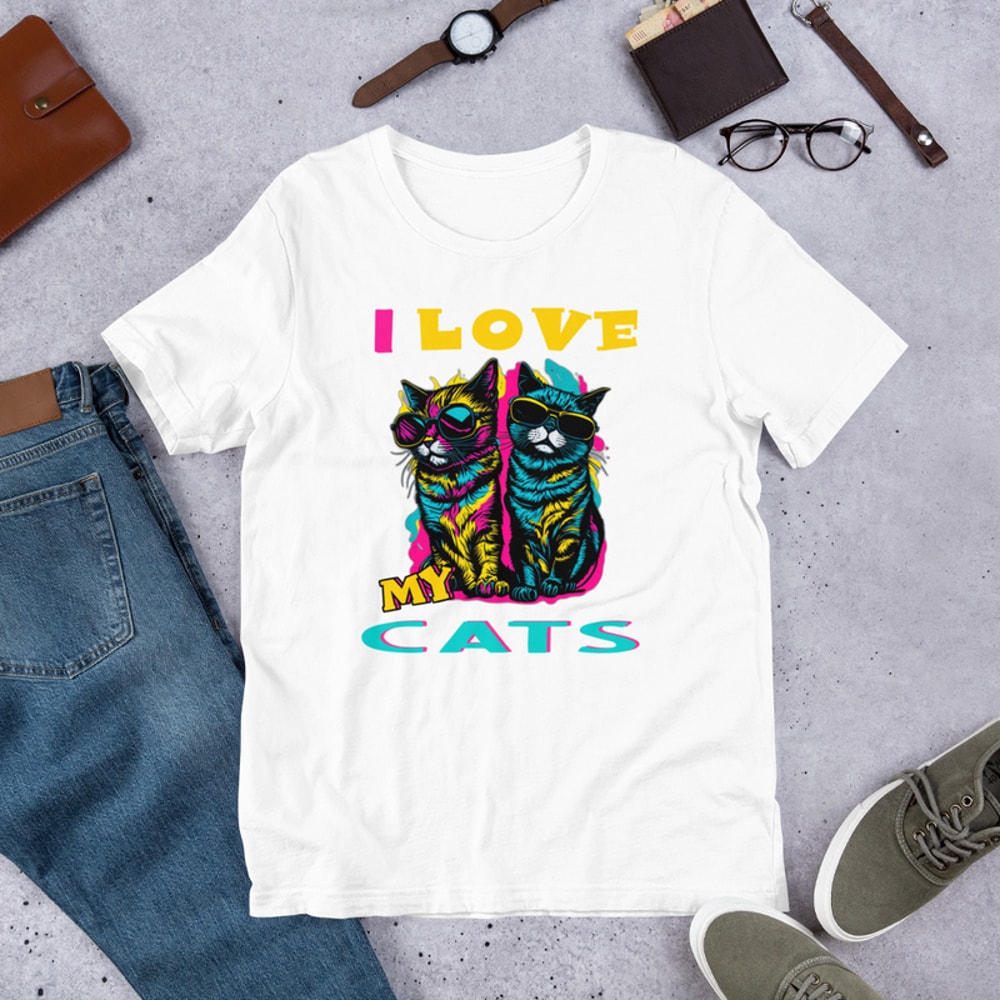 I love My Cats Unisex t-shirt