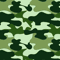 Military Green Camo Pattern Biker Shorts