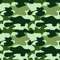 Military Green Camo Pattern Youth Rash Guard