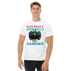 do not disturb i'm gaming men's classic tee