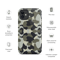 Camo Military Black Gray Khaki Pattern Tough Case for iPhone®