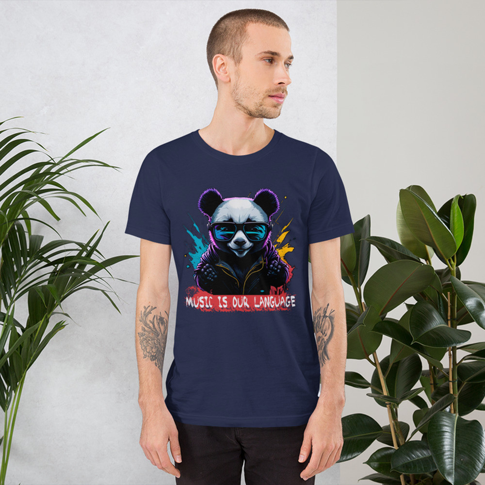 Music is Our Language Unisex t-shirt